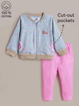 Hopscotch - 2-Pc Cotton Nautical Pant Set