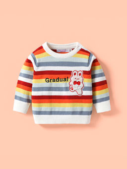 Hopscotch - Rainbow Stripe Sweater