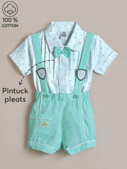 Hopscotch - 2-Pc Cotton Pintuck Formal Set