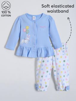 Hopscotch - Bunny Balloon Cotton Dress