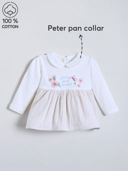 Hopscotch - Pure Cotton Classic Collar Casual Dress