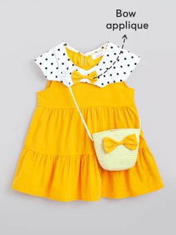 Hopscotch - Sunshine Bow Casual Dress