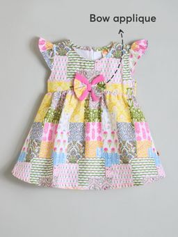 Hopscotch - Patchwork Charm Bow Dress