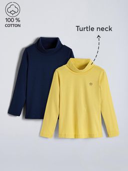 Hopscotch - 2-Pack Classic Duo Turtle Neck T-shirts