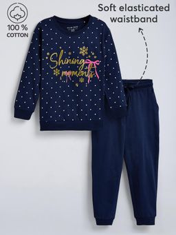 Hopscotch - 2-Pc Polka Dot Joggers Set