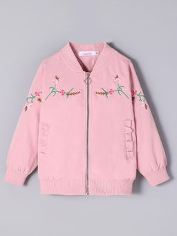 Hopscotch - Embroidered Bomber Jacket