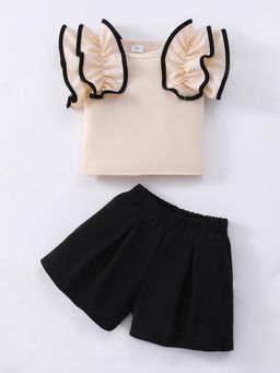 Hopscotch - 2-Pc Inverted Pleats Shorts Set