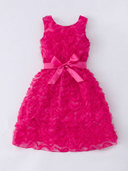 Hopscotch - Ruffled Casual Dress