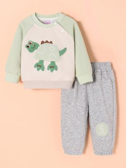 Hopscotch - 2-Pc Dino Colourblock Joggers Set