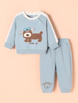 Hopscotch - 2-Pc Wake Up Puppy Joggers Set