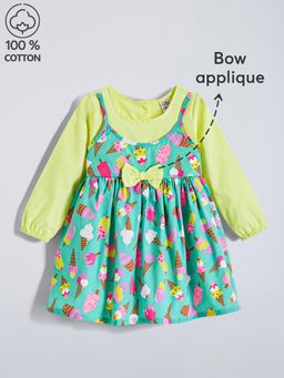 Hopscotch - Playful Scoop Party Dress
