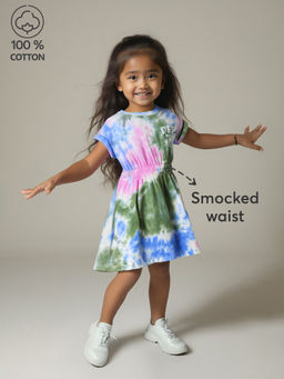 Hopscotch - Tie & Dye Casual Dress