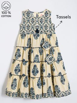 Hopscotch - Floral Twirl Casual Dress