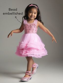 Hopscotch - Beaded Party Dress