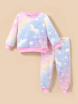 Hopscotch - 2-Pc Unicorn Sleepwear Set