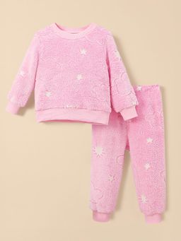 Hopscotch - 2-Pc Glow in the Dark Star Sleepwear Set
