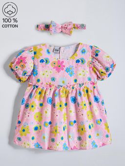 Hopscotch - Floral Garden Cotton Dress