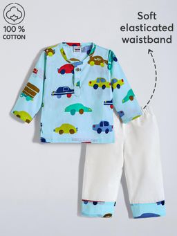 Hopscotch - 2-Pc Transport Theme Cotton Pajama Set