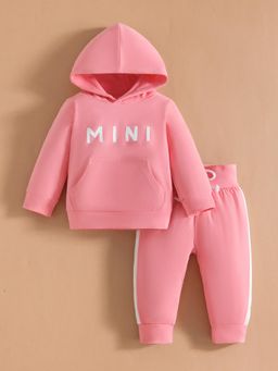 Hopscotch - 2-Pc Typography Sweatshirt & Joggers