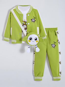 Hopscotch - 3-Pc Graphic Print Jogger Set