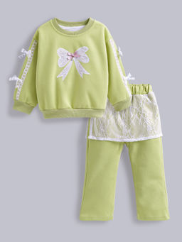 Hopscotch - 2-Pc Bow Elegance Pant Set