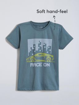 Hopscotch - Race On Cotton T-shirt