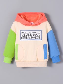 Hopscotch - Colourblock Hooded Sweatshirt