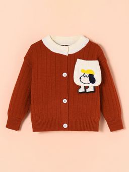 Hopscotch - Puppy Cozy Applique Sweater