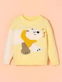 Hopscotch - Arctic Buddy Applique Comfy Sweater