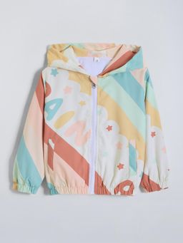 Hopscotch - Rainbow Mist Wind Jacket