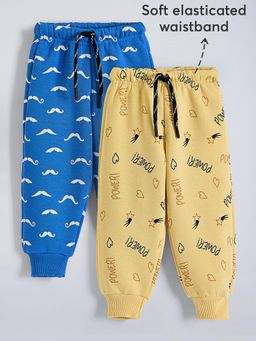 Hopscotch - 2-Pack Fleece Graphic Trackpants