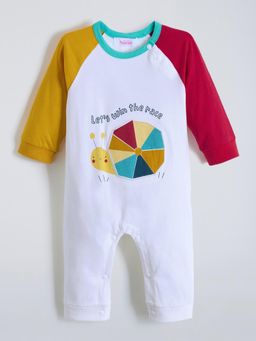 Hopscotch - Colorblock Pure Cotton Bodysuit