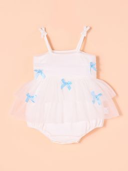 Hopscotch - Bow Bubble Onesie