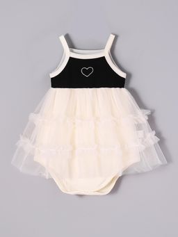 Hopscotch - Tutu Love Mesh Onesie Dress