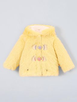 Hopscotch - Fuzzy Toggle Puffer Jacket