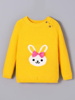 Hopscotch - Knit Bunny Sweater