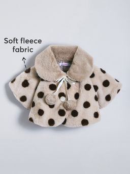 Hopscotch - Polka Dot Print Full-Sleeve Jacket