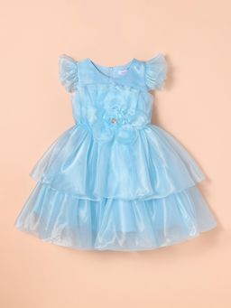 Hopscotch - Tulle Layers Floral Dress