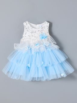 Hopscotch - Floral Lace Tiered Dress