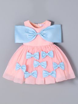 Hopscotch - All-Over Bow Detail Dress