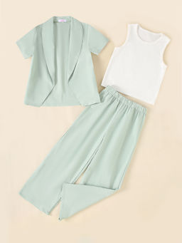 Hopscotch - 3-Pc Formal Vest, Jacket and Pant Set