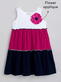 Hopscotch - Colourblock Casual Dress