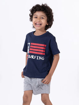 Hopscotch - Pure Cotton Typographic T-shirt