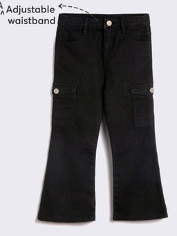 Hopscotch - Over-Dyed Cargo Stretch Pants