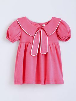 Hopscotch - Cotton Peter Pan Collar Dress