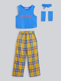 Hopscotch - Vest & Plaid Pants