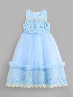 Hopscotch - Floral Applique Gown