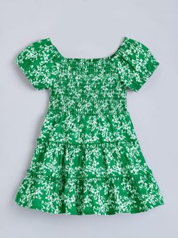 Hopscotch - Pure Cotton Floral Casual Dress
