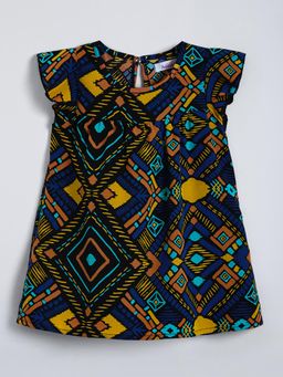 Hopscotch - Aztec Print Casual Dress