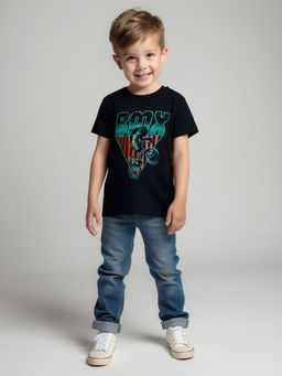 Hopscotch - Pure Cotton Typographic T-shirt